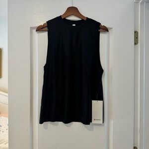 Lululemon All Yours Mesh Black Tank Top Size 2 New with Tags!